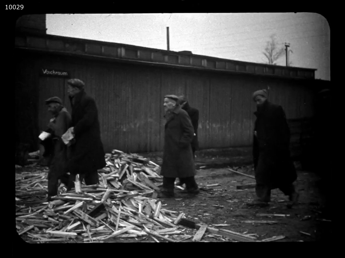 Image 17 Footage shot by Soviet cameramen during the liberation of concentration camp Auschwitz 1945