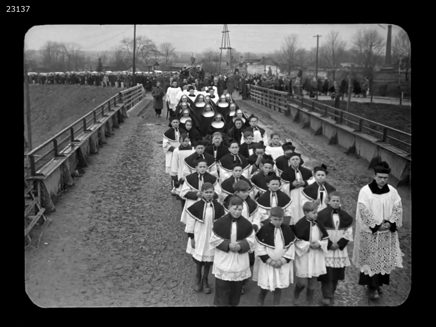 Image 33 Footage shot by Soviet cameramen during the liberation of concentration camp Auschwitz 1945