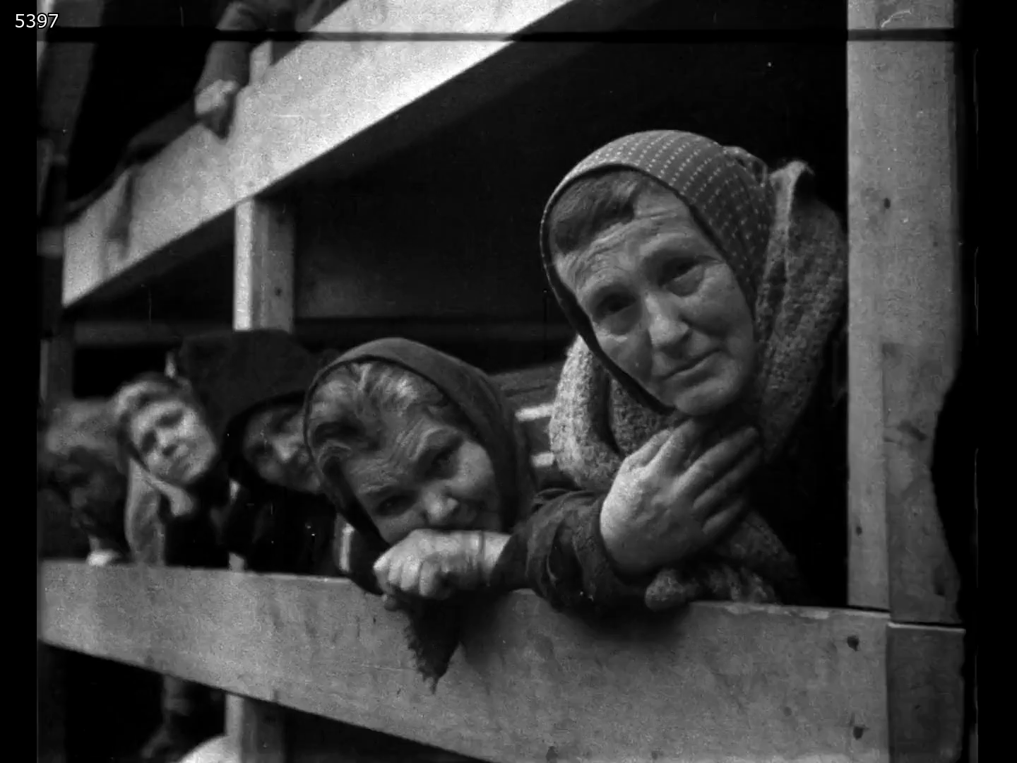 Image 54 Footage shot by Soviet cameramen during the liberation of concentration camp Auschwitz 1945