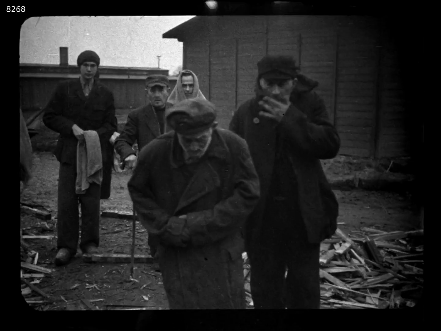 Image 55 Footage shot by Soviet cameramen during the liberation of concentration camp Auschwitz 1945