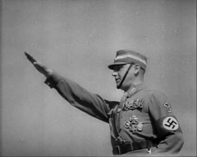 National Socialist propaganda film shot and edited by Leni Riefenstahl in 1935, 35mm b&w silent and sound film