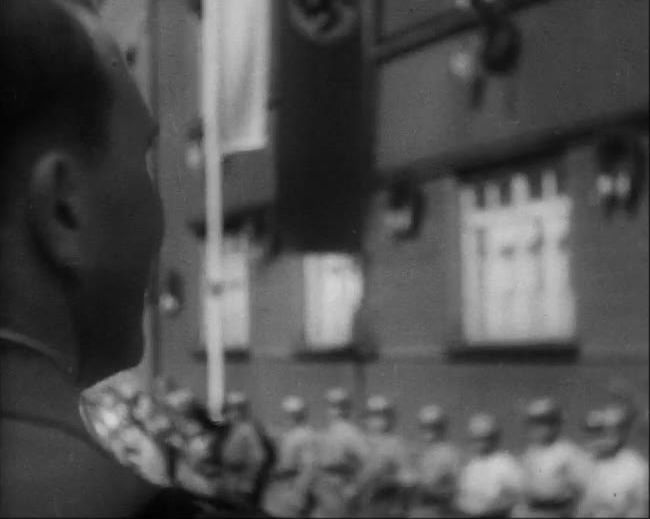 National Socialist propaganda film shot and edited by Leni Riefenstahl in 1935, 35mm b&w silent and sound film