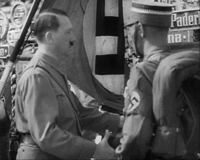 National Socialist propaganda film shot and edited by Leni Riefenstahl in 1935, 35mm b&w silent and sound film