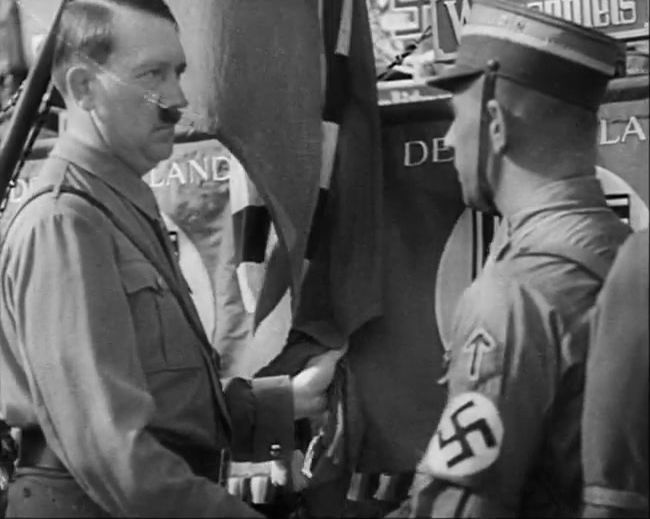 National Socialist propaganda film shot and edited by Leni Riefenstahl in 1935, 35mm b&w silent and sound film