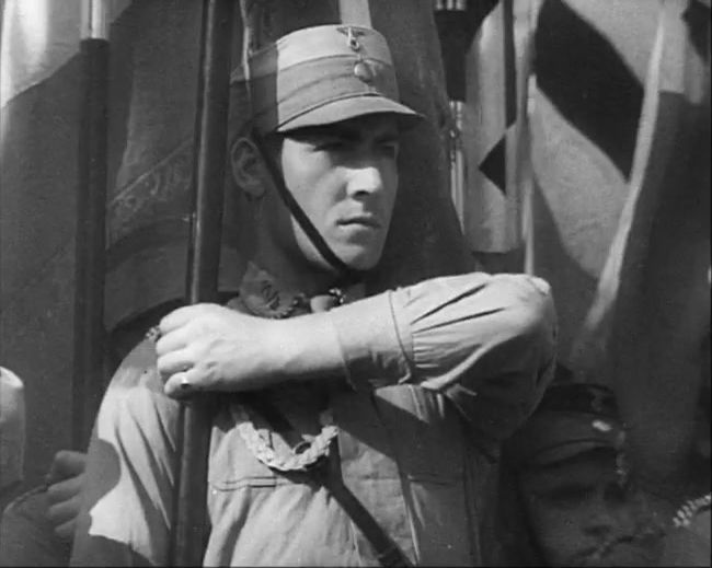 National Socialist propaganda film shot and edited by Leni Riefenstahl in 1935, 35mm b&w silent and sound film