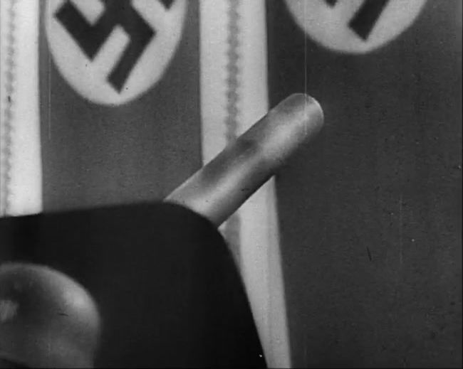 National Socialist propaganda film shot and edited by Leni Riefenstahl in 1935, 35mm b&w silent and sound film