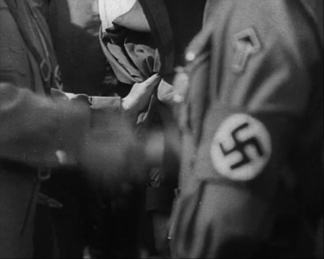 National Socialist propaganda film shot and edited by Leni Riefenstahl in 1935, 35mm b&w silent and sound film