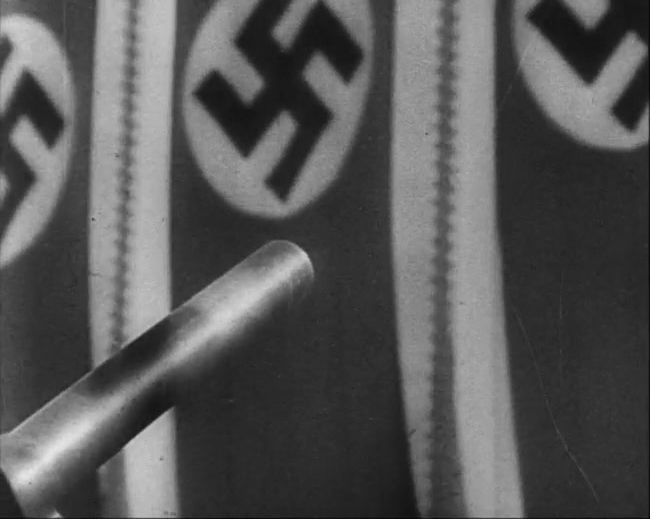 National Socialist propaganda film shot and edited by Leni Riefenstahl in 1935, 35mm b&w silent and sound film