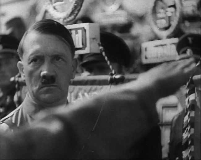 National Socialist propaganda film shot and edited by Leni Riefenstahl in 1935, 35mm b&w silent and sound film