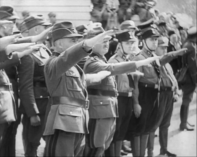 National Socialist propaganda film shot and edited by Leni Riefenstahl in 1935, 35mm b&w silent and sound film