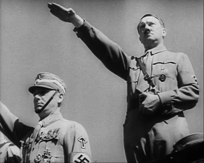 National Socialist propaganda film shot and edited by Leni Riefenstahl in 1935, 35mm b&w silent and sound film