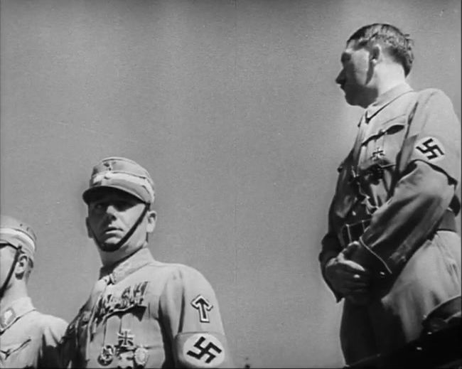 National Socialist propaganda film shot and edited by Leni Riefenstahl in 1935, 35mm b&w silent and sound film