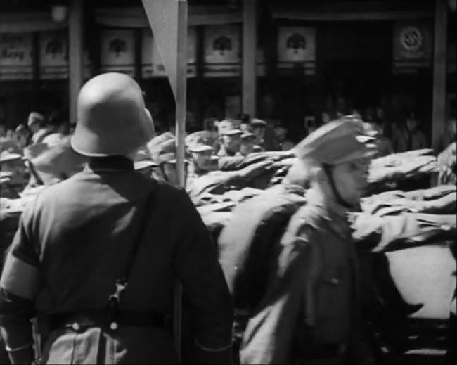 National Socialist propaganda film shot and edited by Leni Riefenstahl in 1935, 35mm b&w silent and sound film