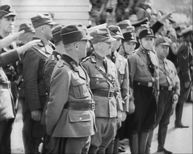 National Socialist propaganda film shot and edited by Leni Riefenstahl in 1935, 35mm b&w silent and sound film