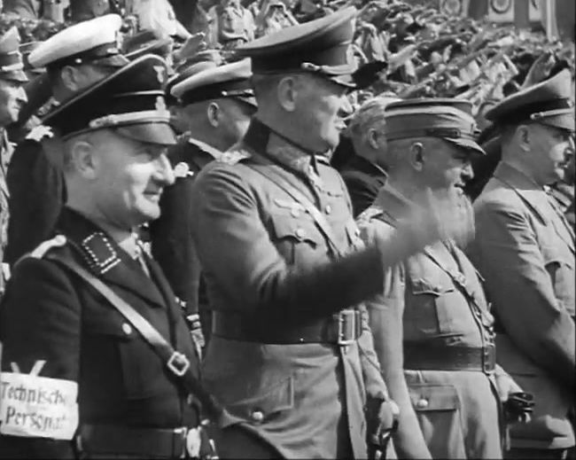 National Socialist propaganda film shot and edited by Leni Riefenstahl in 1935, 35mm b&w silent and sound film