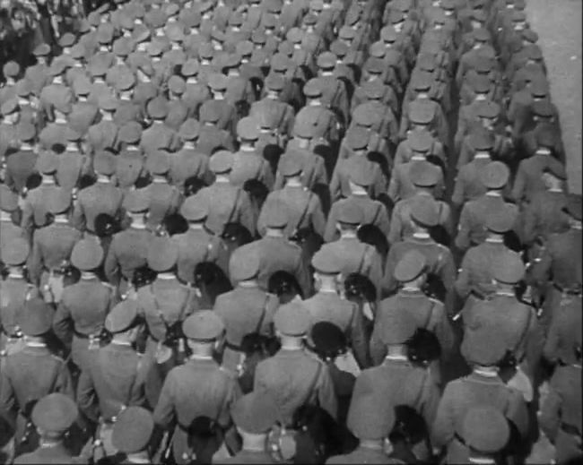 National Socialist propaganda film shot and edited by Leni Riefenstahl in 1935, 35mm b&w silent and sound film