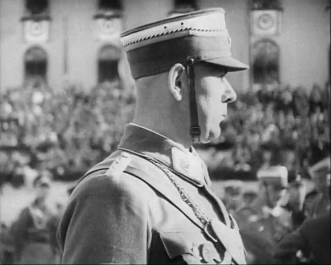 National Socialist propaganda film shot and edited by Leni Riefenstahl in 1935, 35mm b&w silent and sound film