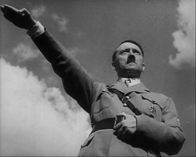 National Socialist propaganda film shot and edited by Leni Riefenstahl in 1935, 35mm b&w silent and sound film