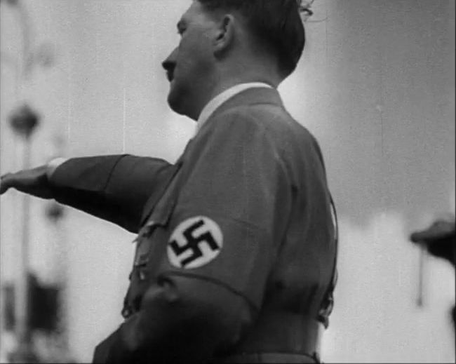 National Socialist propaganda film shot and edited by Leni Riefenstahl in 1935, 35mm b&w silent and sound film