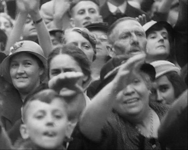 National Socialist propaganda film shot and edited by Leni Riefenstahl in 1935, 35mm b&w silent and sound film