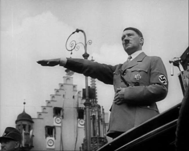 National Socialist propaganda film shot and edited by Leni Riefenstahl in 1935, 35mm b&w silent and sound film