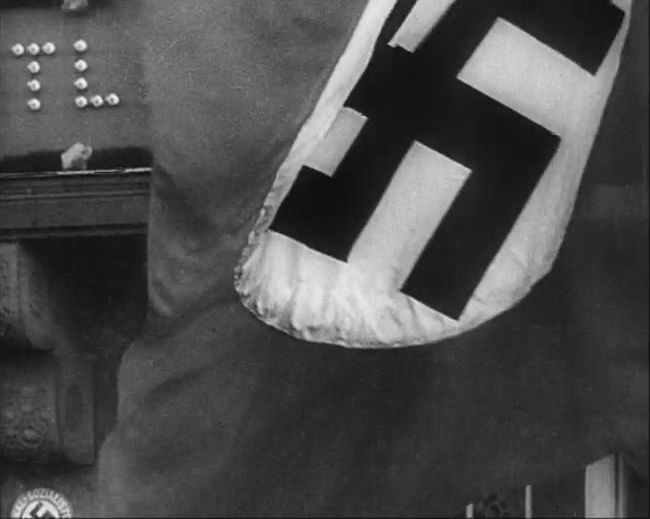 National Socialist propaganda film shot and edited by Leni Riefenstahl in 1935, 35mm b&w silent and sound film