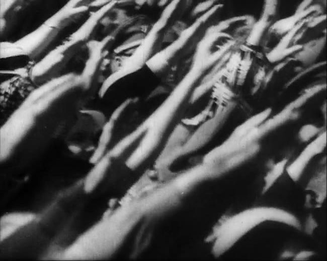 National Socialist propaganda film shot and edited by Leni Riefenstahl in 1935, 35mm b&w silent and sound film