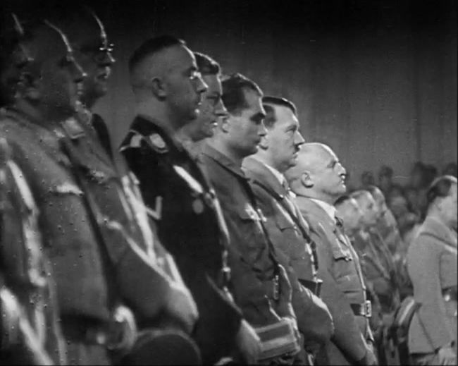 National Socialist propaganda film shot and edited by Leni Riefenstahl in 1935, 35mm b&w silent and sound film