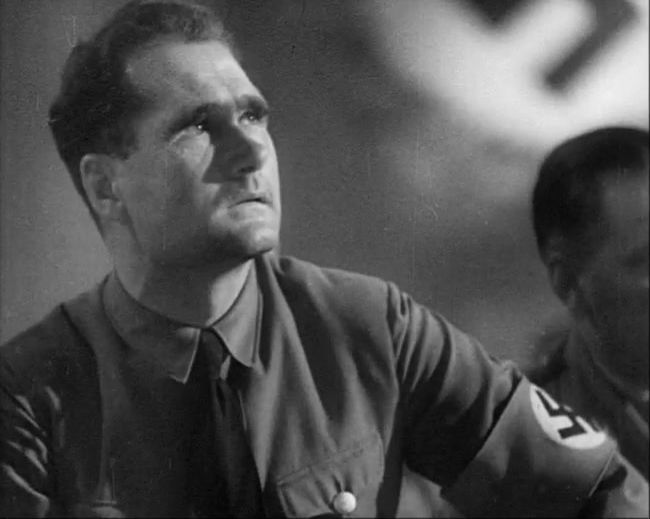 National Socialist propaganda film shot and edited by Leni Riefenstahl in 1935, 35mm b&w silent and sound film