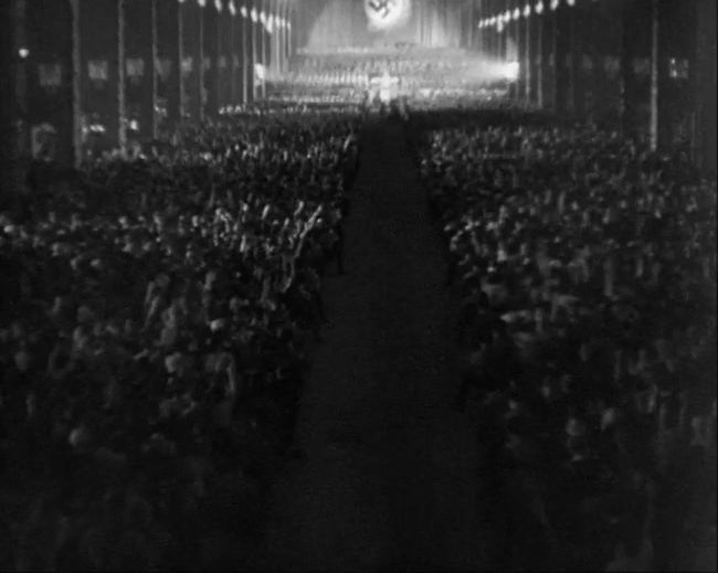 National Socialist propaganda film shot and edited by Leni Riefenstahl in 1935, 35mm b&w silent and sound film