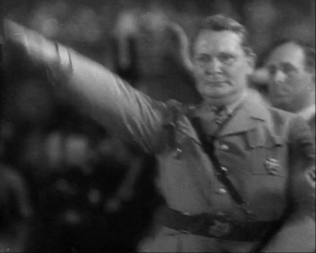 National Socialist propaganda film shot and edited by Leni Riefenstahl in 1935, 35mm b&w silent and sound film