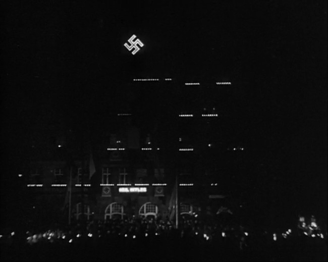 National Socialist propaganda film shot and edited by Leni Riefenstahl in 1935, 35mm b&w silent and sound film