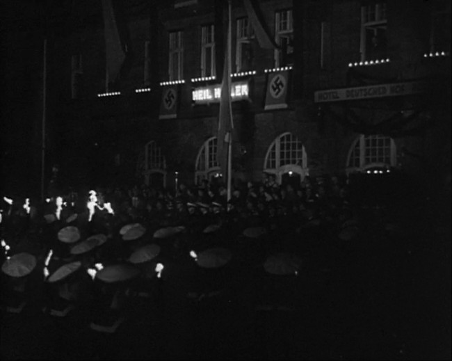 National Socialist propaganda film shot and edited by Leni Riefenstahl in 1935, 35mm b&w silent and sound film