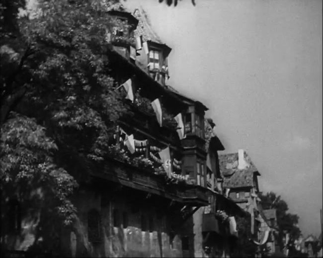 National Socialist propaganda film shot and edited by Leni Riefenstahl in 1935, 35mm b&w silent and sound film