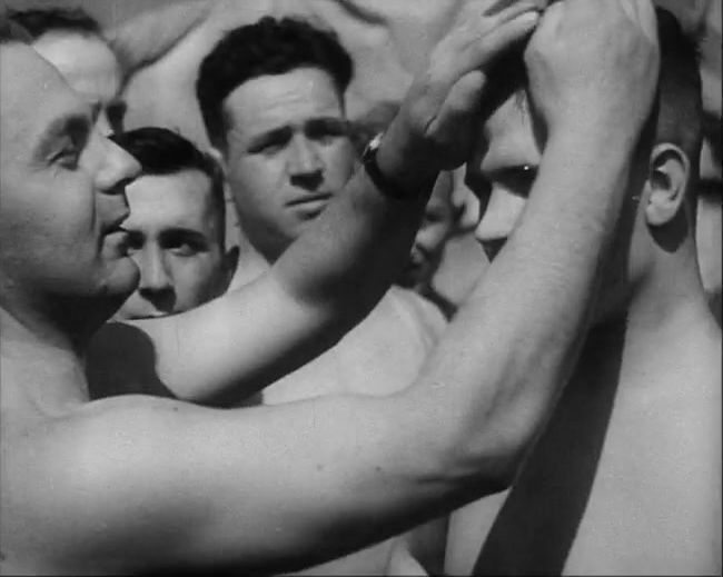 National Socialist propaganda film shot and edited by Leni Riefenstahl in 1935, 35mm b&w silent and sound film