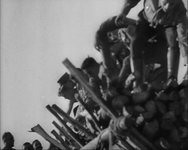 National Socialist propaganda film shot and edited by Leni Riefenstahl in 1935, 35mm b&w silent and sound film