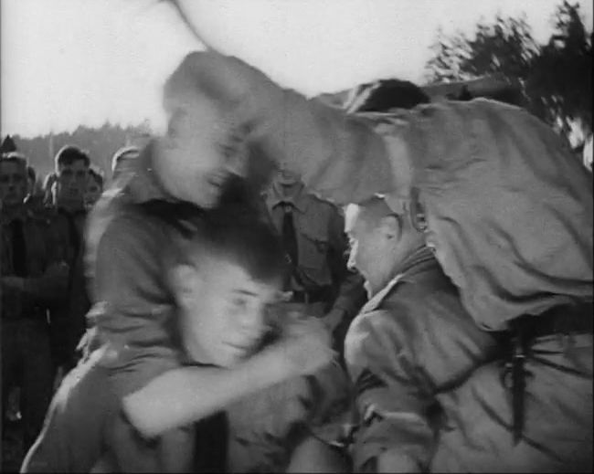 National Socialist propaganda film shot and edited by Leni Riefenstahl in 1935, 35mm b&w silent and sound film