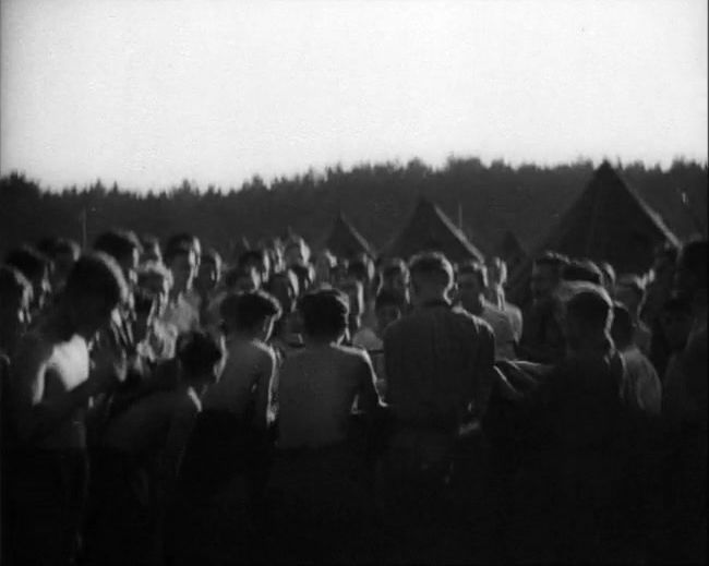 National Socialist propaganda film shot and edited by Leni Riefenstahl in 1935, 35mm b&w silent and sound film