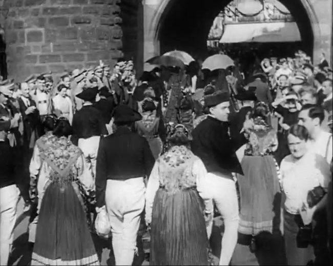 National Socialist propaganda film shot and edited by Leni Riefenstahl in 1935, 35mm b&w silent and sound film