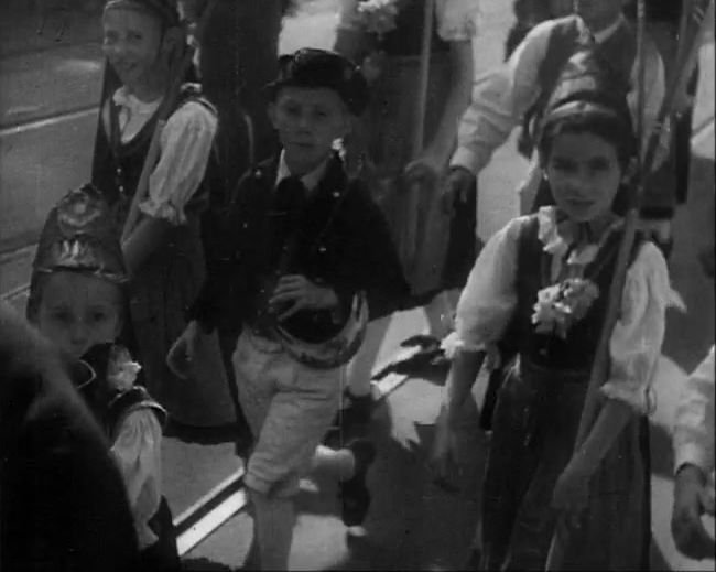 National Socialist propaganda film shot and edited by Leni Riefenstahl in 1935, 35mm b&w silent and sound film