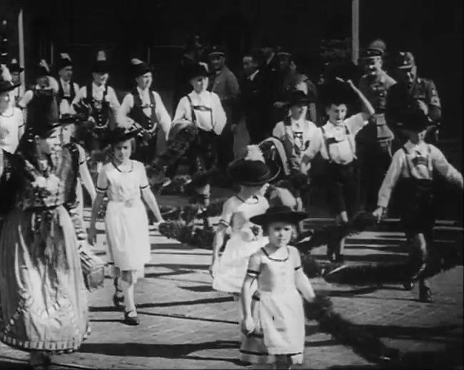 National Socialist propaganda film shot and edited by Leni Riefenstahl in 1935, 35mm b&w silent and sound film