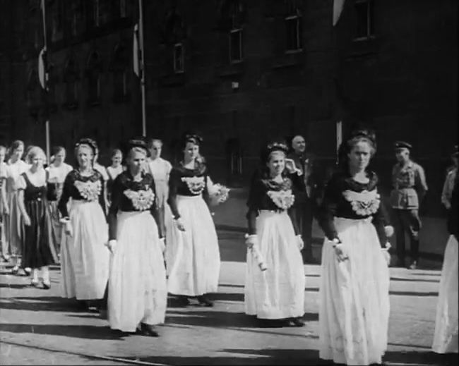 National Socialist propaganda film shot and edited by Leni Riefenstahl in 1935, 35mm b&w silent and sound film