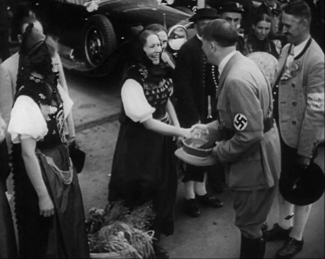 National Socialist propaganda film shot and edited by Leni Riefenstahl in 1935, 35mm b&w silent and sound film