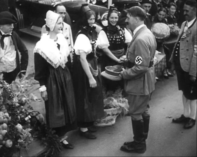 National Socialist propaganda film shot and edited by Leni Riefenstahl in 1935, 35mm b&w silent and sound film