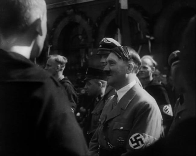 National Socialist propaganda film shot and edited by Leni Riefenstahl in 1935, 35mm b&w silent and sound film