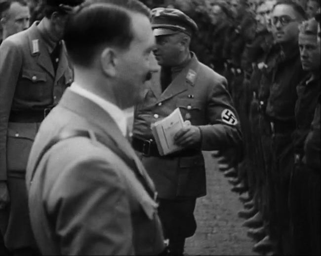 National Socialist propaganda film shot and edited by Leni Riefenstahl in 1935, 35mm b&w silent and sound film