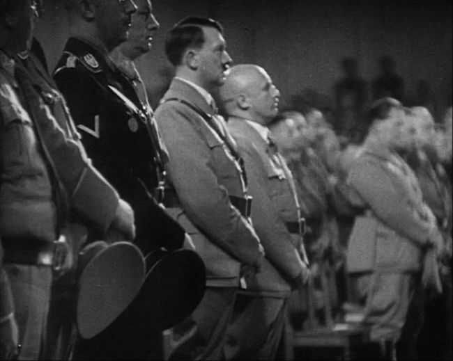 National Socialist propaganda film shot and edited by Leni Riefenstahl in 1935, 35mm b&w silent and sound film