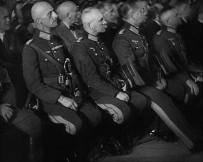 National Socialist propaganda film shot and edited by Leni Riefenstahl in 1935, 35mm b&w silent and sound film