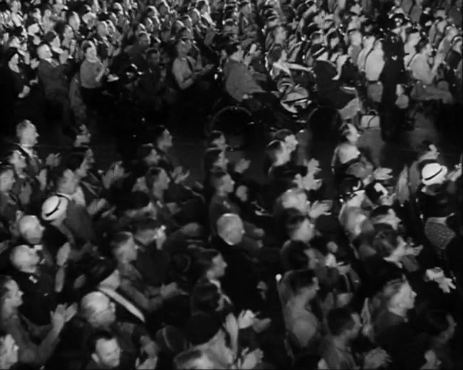 National Socialist propaganda film shot and edited by Leni Riefenstahl in 1935, 35mm b&w silent and sound film