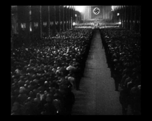 National Socialist propaganda film shot and edited by Leni Riefenstahl in 1935, 35mm b&w silent and sound film